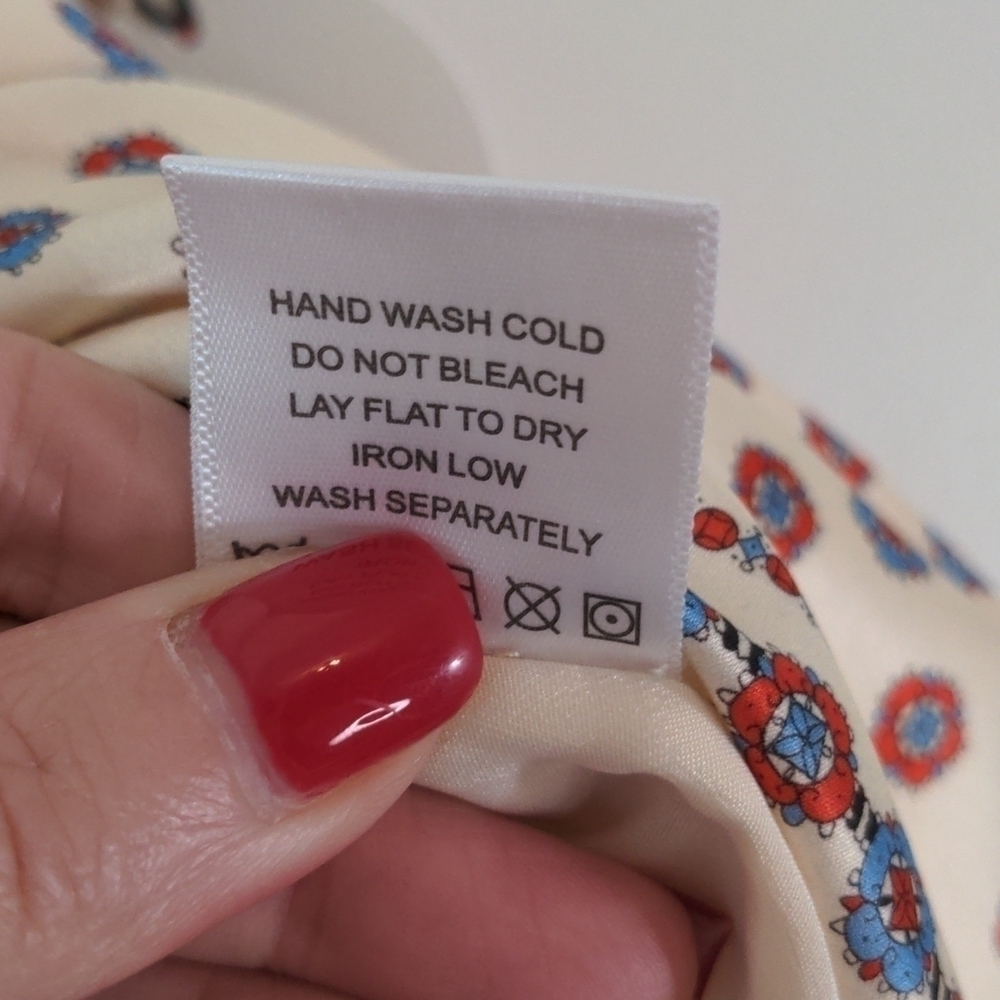 TULAROSA x Revolve Perry Polkadot Scarf Mini Dress small NWT - Picture 9 of 9